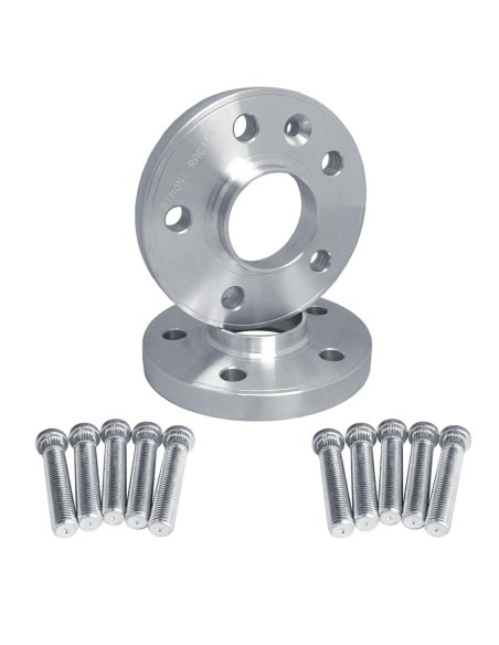 2 DISTANZIALI ALLUMINIO 16MM 4X108 MOZZO 65,1 CON