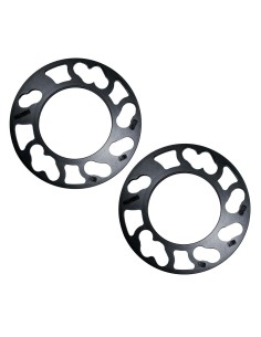 2 DISTANZIALI ALLUMINIO 5MM 5/100/112 4/100 M14 1,