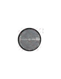 CATADIOTTRO 80 MM CPERNO DI FISSAGGIO BIANCO