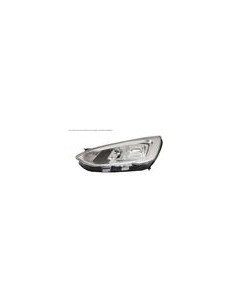 FARO PROIETTORE ANTERIORE DX C-MOTOR ELETTR C-LUCE DIURNA FORD FOCUS 01-18 in poi P CROMATA