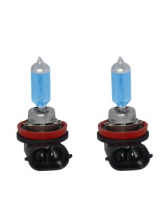 KIT 2 LAMPADINE H11 CRYSTAL WHITE 3800K