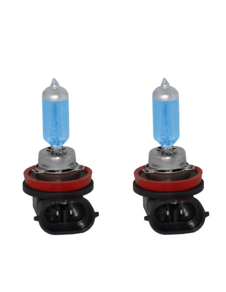 KIT 2 LAMPADINE H11 CRYSTAL WHITE 3800K