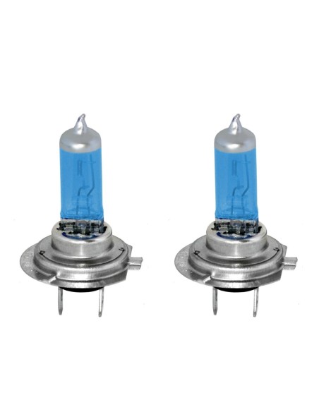 KIT 2 LAMPADINE H7 CRYSTAL WHITE 3800K