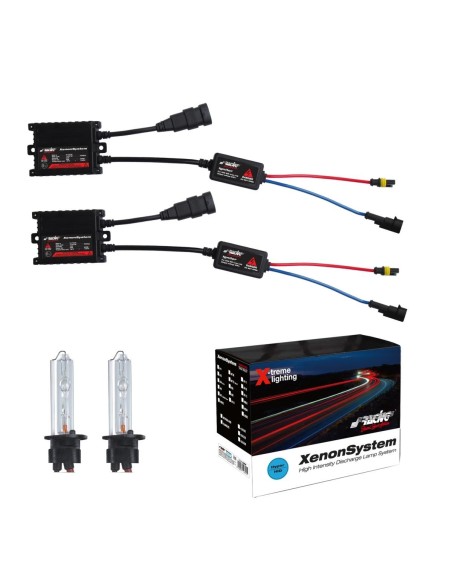 KIT XENON H1 6000K NORMAL SLIM BALLAST OUTLET