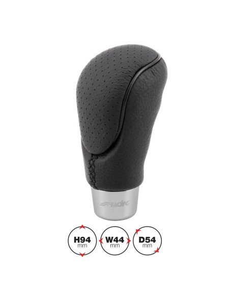 POMELL.BRIO PELLE FORATA NERA