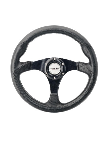 VOLANTE BARCHETTA EVO 320 ECOPELLE NERA