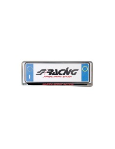 PORTATARGA ANTERIORE CROMATO ANTI-THE