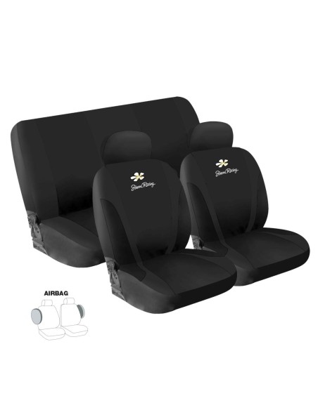 KIT COPRISEDILI DAISY ANT+1 POST.DIVISO NERO