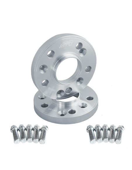 KIT DISTANZIAL.RUOTE +BULLONI MERCEDES 5X112 18MM.