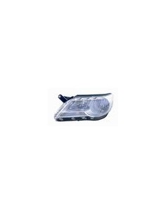 FARO ANTERIORE PROIETTORE DX H7-H7 C/MOTOR ELETT VW TIGUAN 09/07 in poi 12/08