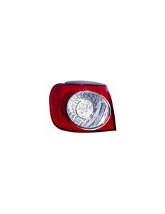 FANALE POSTERIORE DX ESTERNO BIANCO ROSSO A LED VW GOLF V PLUS 10/05 in poi