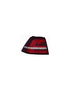 FANALE POSTERIORE DX ESTERNO BIANCO ROSSO A LED VW GOLF 7 10/12 in poi  GTI/GTD