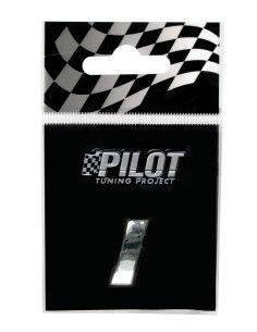 LETTERA'I'ADESIVA 3D TYPE-1 FLAT CROMATA