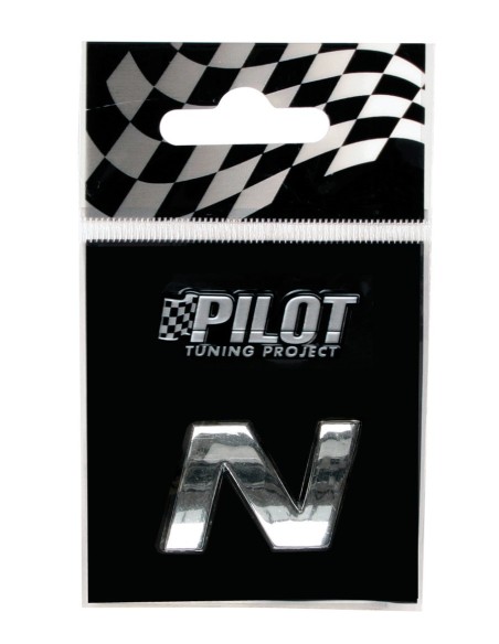 LETTERA'N'ADES.3D T-1 MM.18 FLAT CROMATA