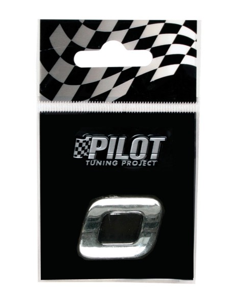 LETTERA'O'ADES.3D T-1 MM.18 FLAT CROMATA