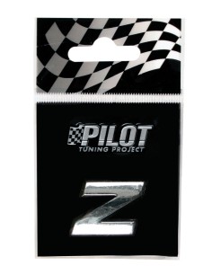 LETTERA'Z'ADES.3D T-1 MM.18 FLAT CROMATA