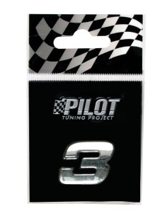 NUMERO'3'ADES.3D T-1 MM.18 FLAT CROMATA