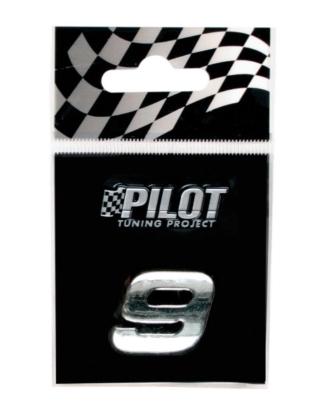 NUMERO'9'ADES.3D T-1 MM.18 FLAT CROMATA