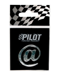 SIMBOLO'@'ADES.3D T-1 MM.18 FLAT CROMATA