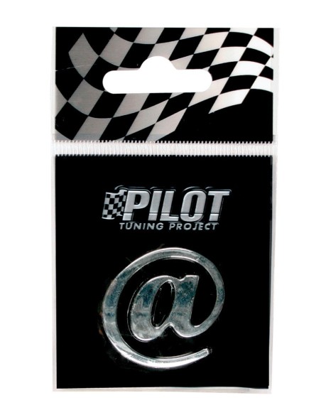 SIMBOLO'@'ADES.3D T-1 MM.18 FLAT CROMATA