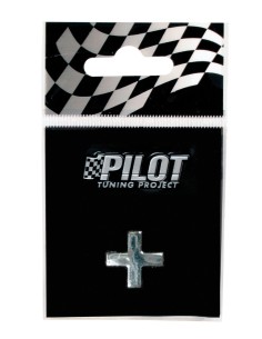 SIMBOLO'+'ADES.3D T-1 MM.18 FLAT CROMATA