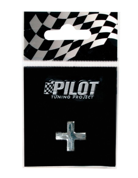 SIMBOLO'+'ADES.3D T-1 MM.18 FLAT CROMATA