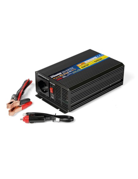 POWER INVERTER --PURE SINO WAVE-- 600/1200W 12V-