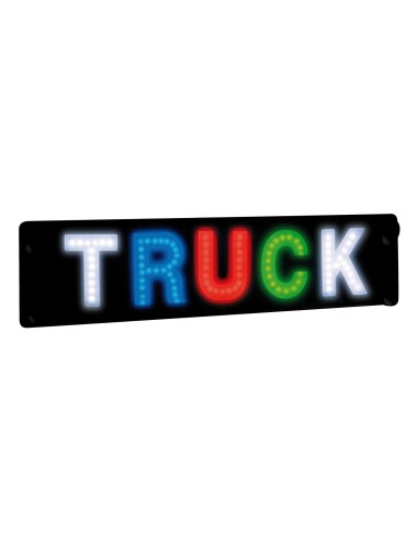 SCRITTA DEMO A LED TRUCK
