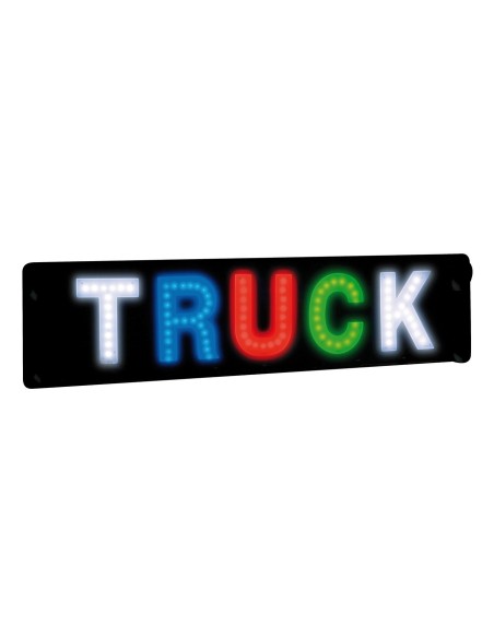 SCRITTA DEMO A LED TRUCK