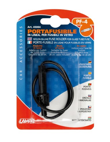 PORTA FUSIBILE VETRO 1-20A PF-4