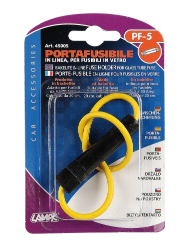 PORTA FUSIBILE VETRO 5-30A PF-5