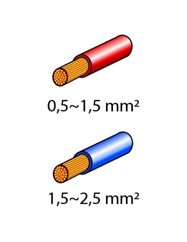 CONNETTORI FUSIBILI CHIUS.RAPIDA 5R+5B