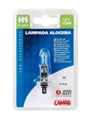 LAMPADIN. H1 12V 100W P14,5S
