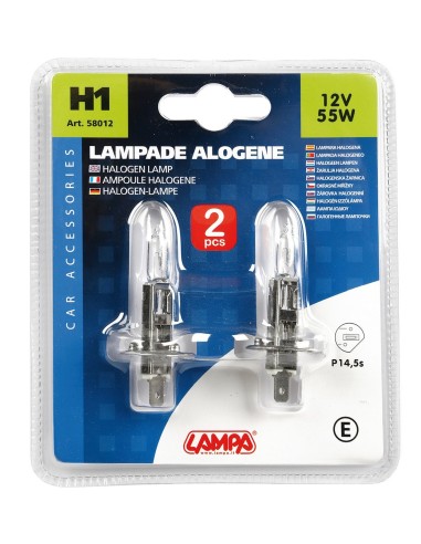 CP.LAMPADE H1 12V 55W.-TWIN-
