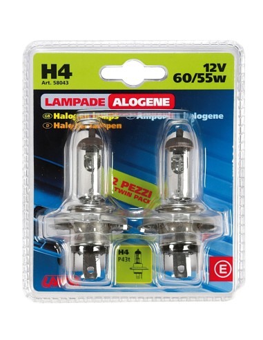 CP.LAPMADIN.H4 12V60/55W -TWIN- D/BLISTER