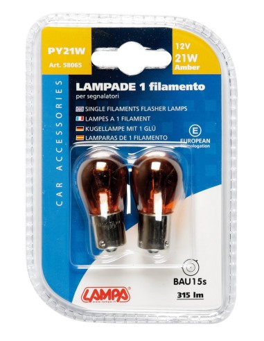 CP.LAMPADIN.12V 21W ARANC.