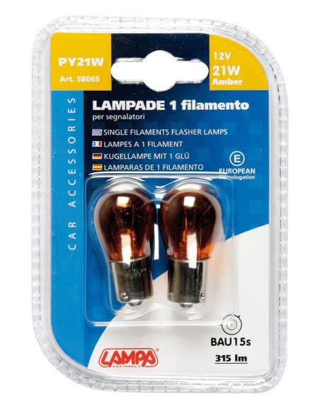 CP.LAMPADIN.12V 21W ARANC.