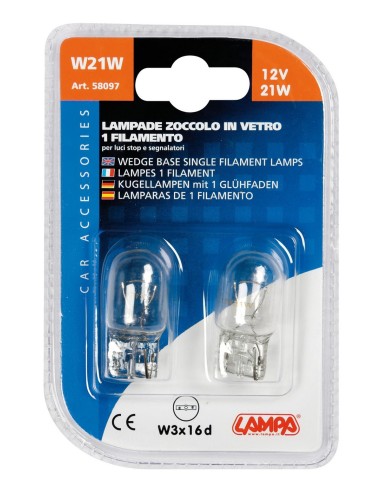 CP.LAMPADIN.12V.W3X16D 21W