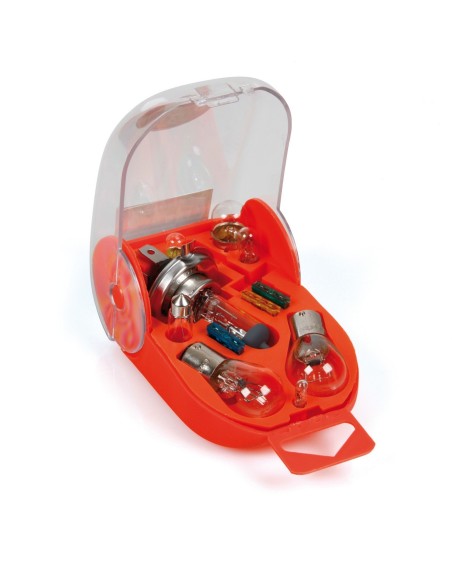 KIT LAMPADIN.H4 8 LAMPADE + 3 FUSIBILI