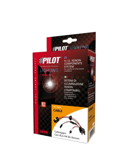 CABLAGGIO KIT XENON CAN-BUS H4 BI-XENON