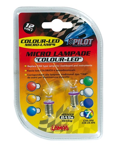 CP.LAMPADE BA9S LED VIOLA