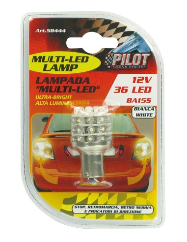 LAMPADIN.36 LED BIANCO BA15S