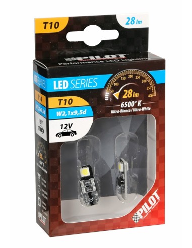 CP.LAMPADIN.BIFOCUS-HYPER-LED 12V.T10 2SMD 6CHIPS