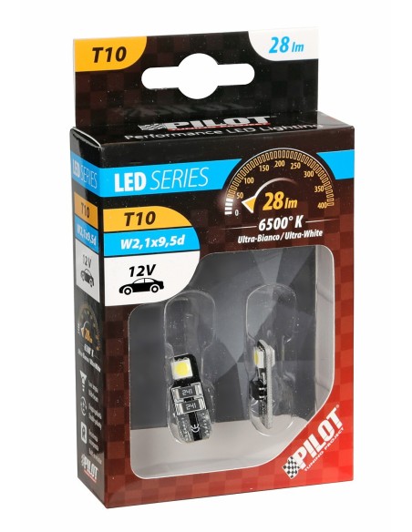 CP.LAMPADIN.BIFOCUS-HYPER-LED 12V.T10 2SMD 6CHIPS