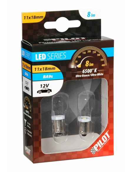 CP.LAMPADIN.-HYPER-MICRO-LED--BA9S 2SMD 4CHIPS CH.