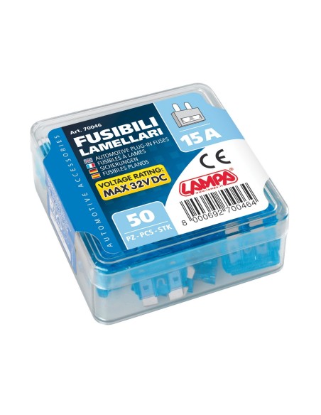 CONF.50 PZ.FUSIB.BILAMA 15 A