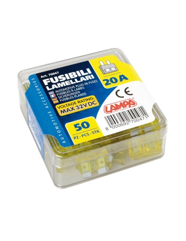 CONF.50 PZ.FUSIB.BILAMA 20 A