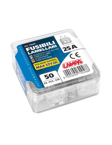 CONF.50 PZ.FUSIBILI BILAMA 25 A