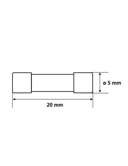 CART.MICROFUSIBILI VETRO 10PZ
