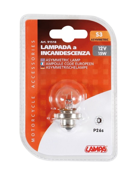 LAMPADIN.12V S3 P26S 15W